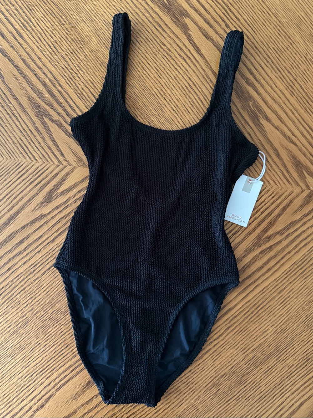 GOOD AMERICAN Always Fits One-Piece Swimsuit - Black